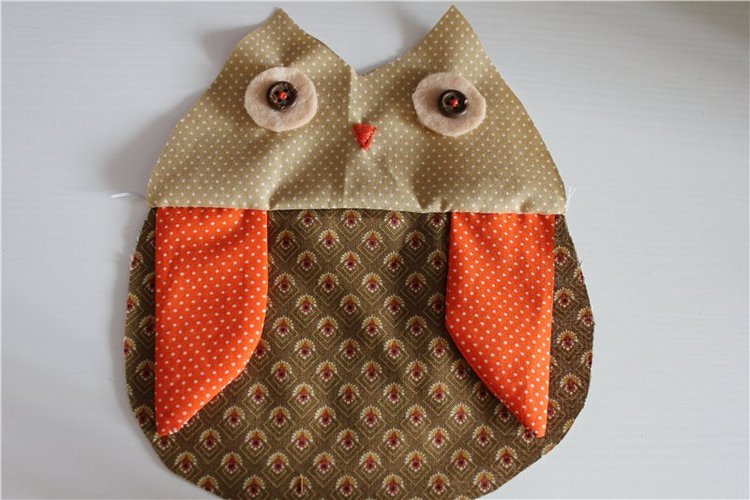 Совушка - текстильная игрушка своими руками
