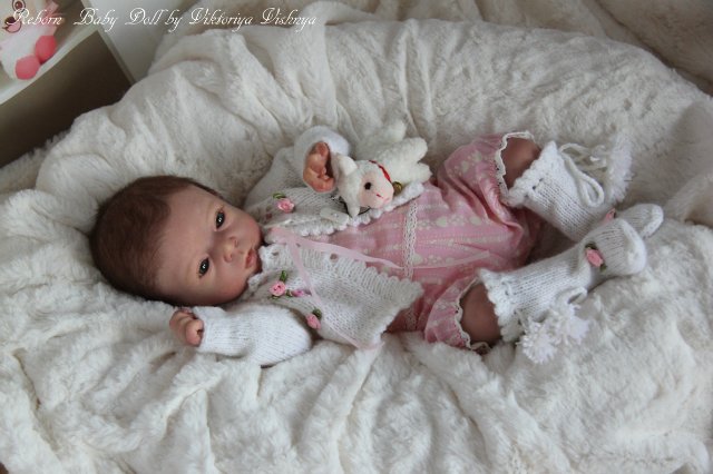 Аделиночка 2... Куколка реборн Виктории Вишни