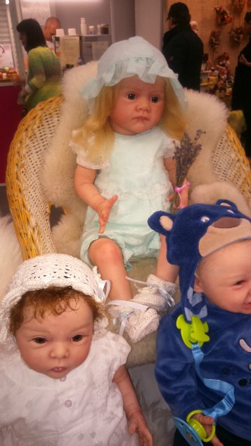 Ещё картинки с выставки... XI Международный Салон кукол на Тишинке в Москве 2015. Фото