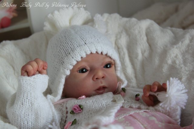 Аделиночка 2... Куколка реборн Виктории Вишни