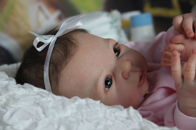 Малышка Кармен. Куколка реборн Виктории Вишни