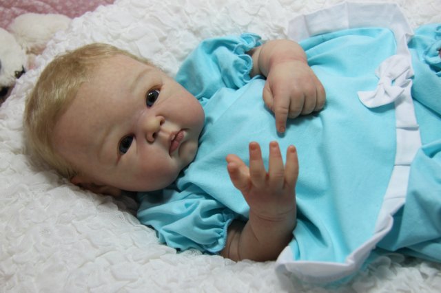 Пышка Пэрис. Куколка реборн Виктории Вишни