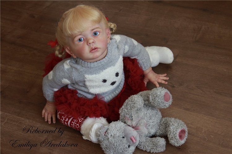 Вилмочка, преображение... Кукла реборн Эмилии Аредаковой
