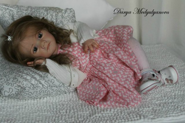 Моя принцесса Gloria! Frida от Karola Wegerich. Кукла реборн Дарьи Медюляновой
