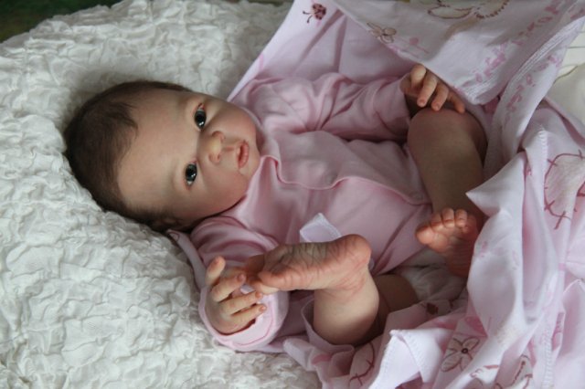 Малышка Кармен. Куколка реборн Виктории Вишни