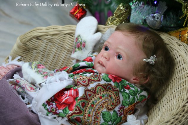 Настенька из сказки Морозко! Куколка реборн Виктории Вишни