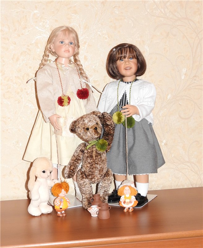 Первое знакомство. Куклы Sissel Skille и Hildegard Gunzel (фото 8)