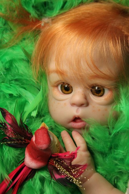 Чудо в перьях, кукла-реборн Элины Кудрявцевой (фото 10)