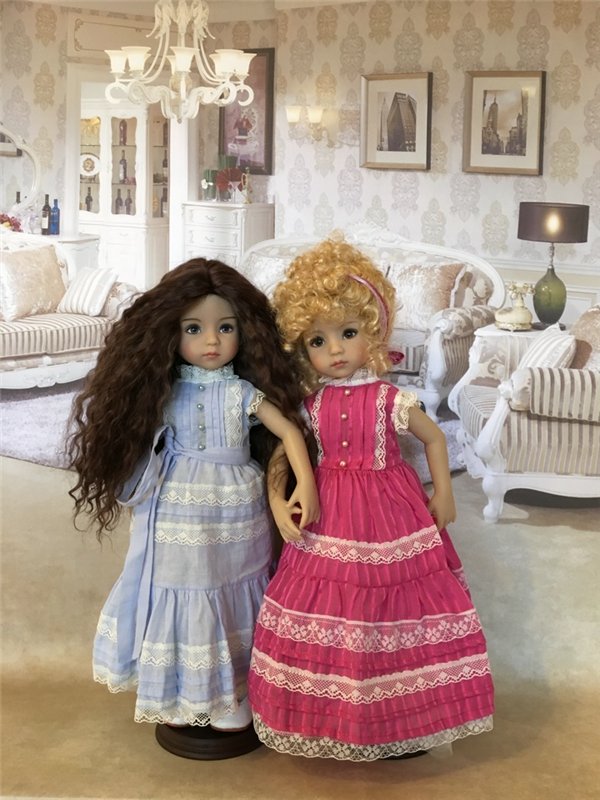 Прекрасные куклы Dianna Effner: Renee и Hannah, Little Darling