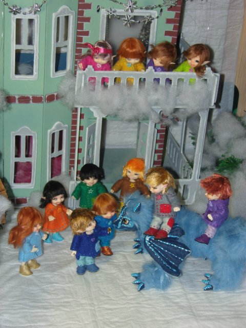 Последняя в этом году зимняя история от Таниты "Смурфик"