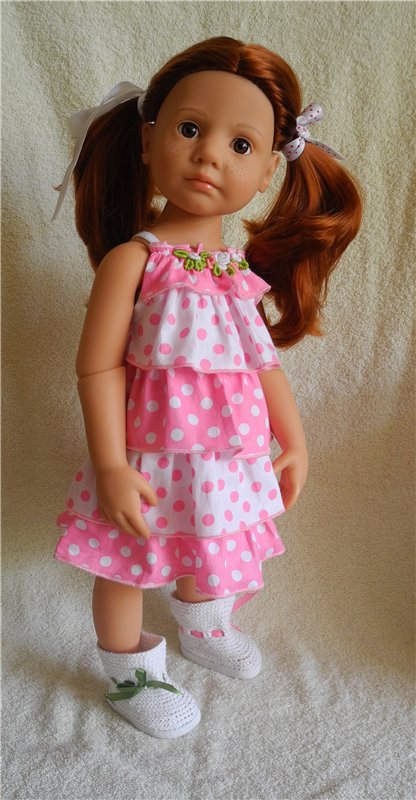 Новая модель Соня (Gotz 50 см) и новые наряды