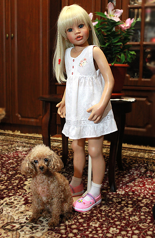 Портрет с лилиями — Куклы Susan Lippl (Сьюзан Липпл): MasterPiece (фото 10)