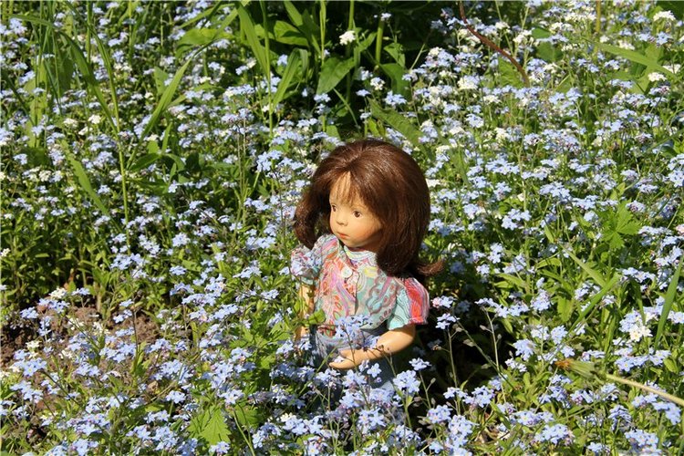 Что такое отпуск? Это - Незабудковое Лето. Minouche от Sylvia Natterer