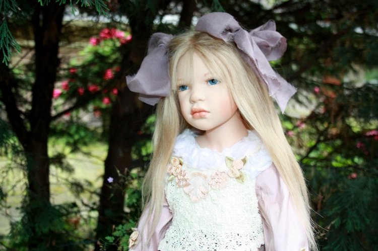 Марусина прогулка по саду. Коллекционная кукла от Zofia & Henry Zawieruszynski