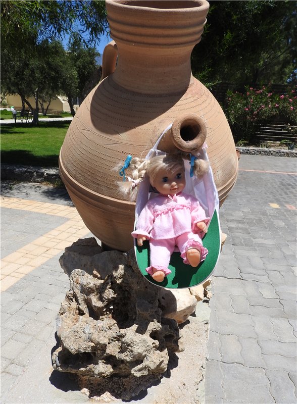 Греция, Крит, путешествие Светланки