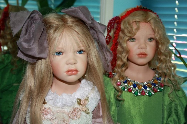 Ангельское создание Маруся и сестрички, коллекционные куклы от Zofia & Henry Zawieruszynski