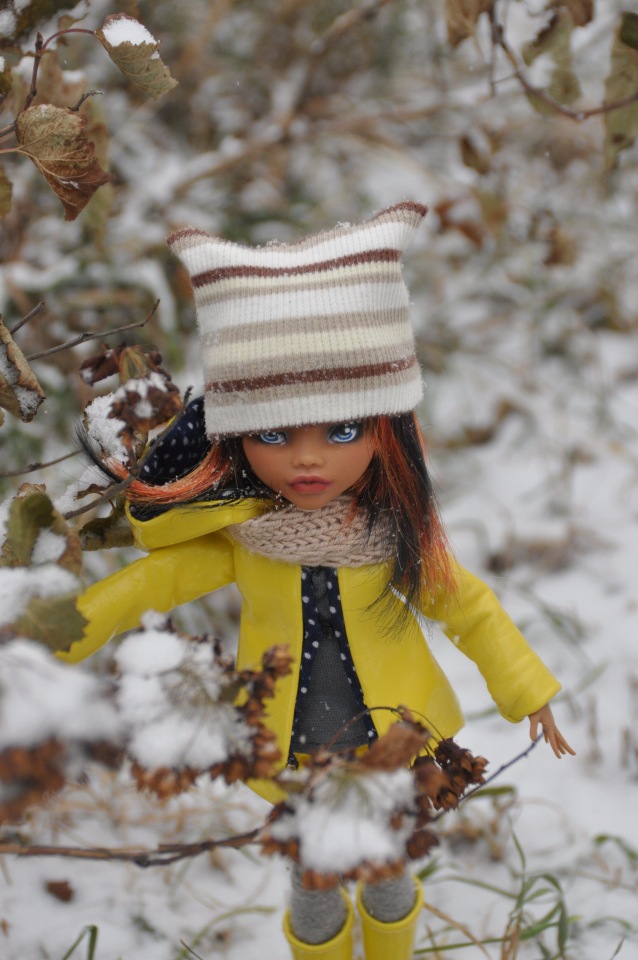 Первый снег — ООАК Monster High и Ever After High: репейнт