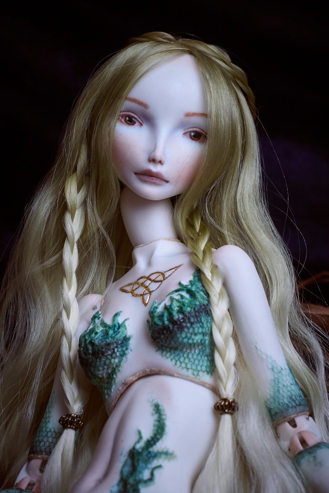 Коллекция шарнирных фарфоровых кукол "Золото Рейна". Искусство Куклы 2016 (фото 5)