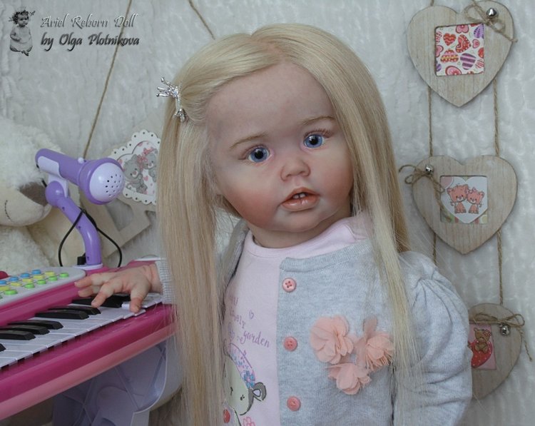 Ariel by Joanna Kazmierczak, куклы reborn Ольги Плотниковой (фото 7)