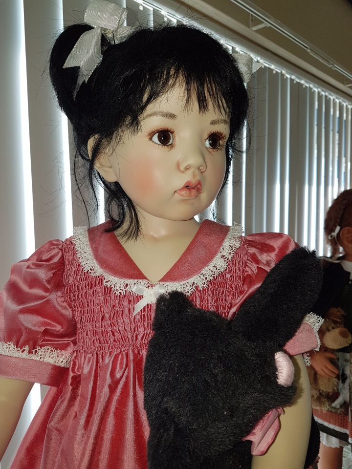 Пасхальная встреча в магазине кукол Хильдегард Гюнзел. Новая коллекция из резин 2017. Азиаточка Tian Yu