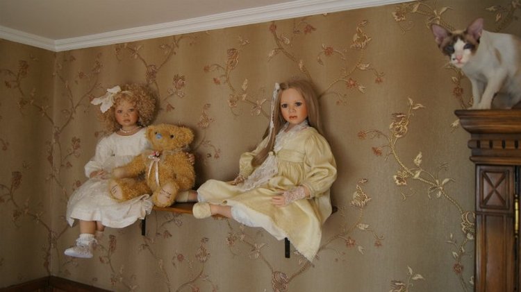 Мастер-класс. Способ расположения кукол в интерьере (фото 9)