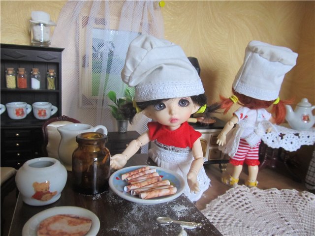 Про блины — Фотоистории с куклами BJD (БЖД): сериалы