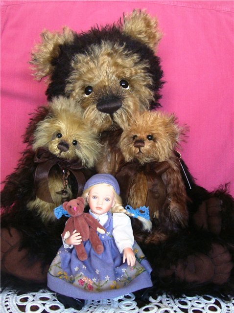 Мишки Тедди CHARLIE BEARS collection