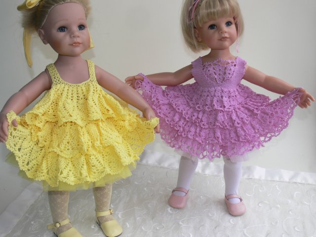 Птички польку танцевали. Девчушки GOTZ (фото 5)