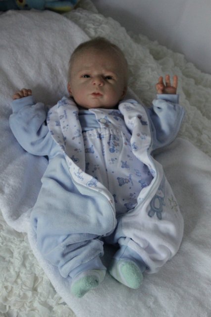 Белокурый ангел Саввушка! Куколка реборн Виктории Вишни