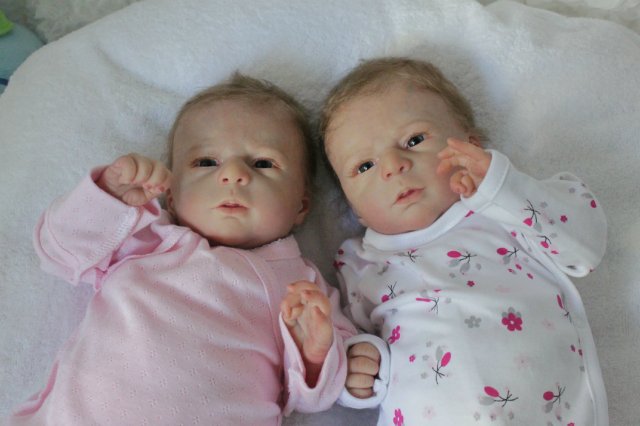 Ангелочки малыши... Куколки реборн Вишни Виктории