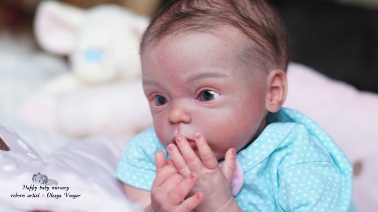 Моя любопытная кроха Лив. Кукла реборн Олеси Венгер