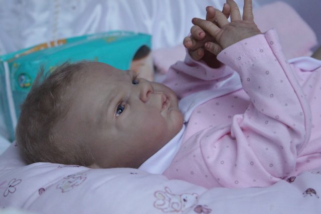 Детка Скарлет... Куколка реборн Виктории Вишни (фото 5)