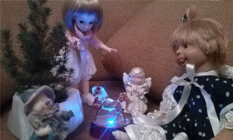 У ёлочки... Моя коллекция кукол