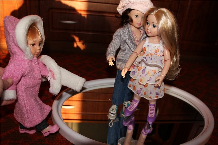 Фигурное катание — Куклы Jolina Zapf (Джолина): шарнирные балерины