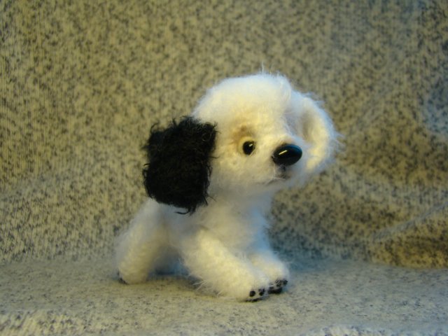 Новый щенок, авторские игрушка своими руками