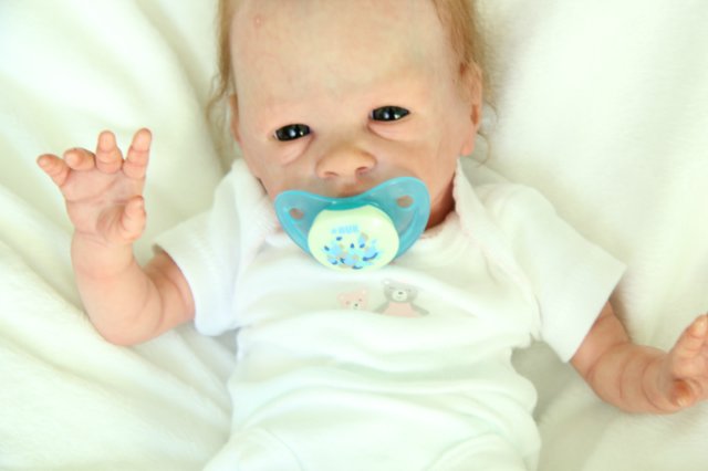 Крошка Мэгги. Кукла реборн Саутер Антонины (фото 8)