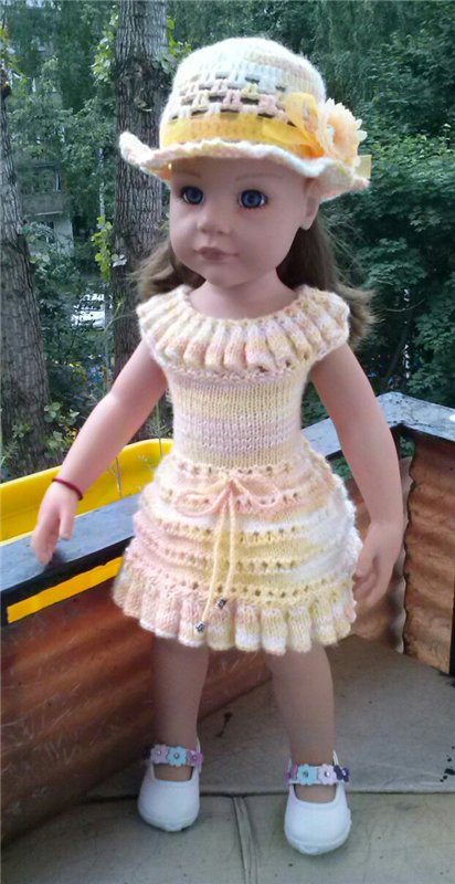 Радужное лето — Одежда и обувь для кукол своими руками: фото (фото 2)