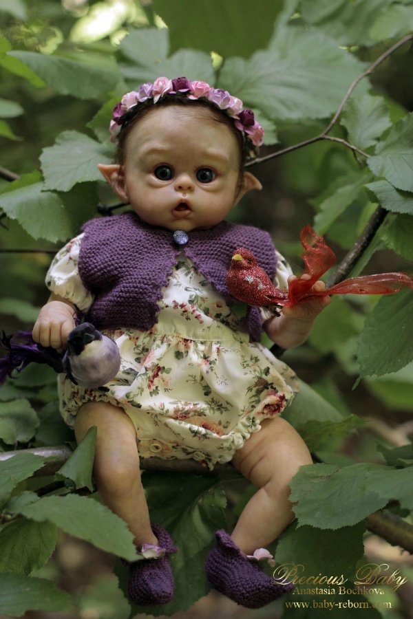 Сказочная малышка Офелия! Кукла реборн Анастасии Бочковой | Бэйбики Сказочная малышка Офелия! Кукла реборн Анастасии Бочковой (фото 10)
