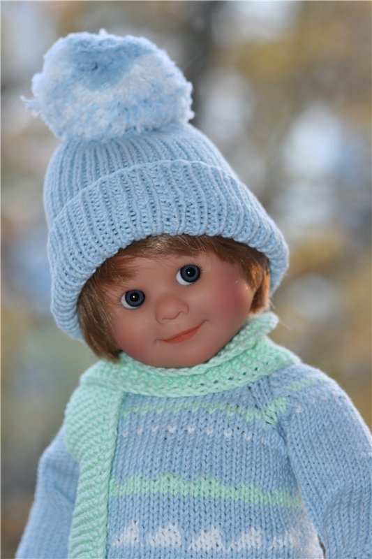 Сладкая парочка - зефирчик с шоколадом или Лука и Штрубеллина, студийные вихтелята Rosemarie Anna Muller