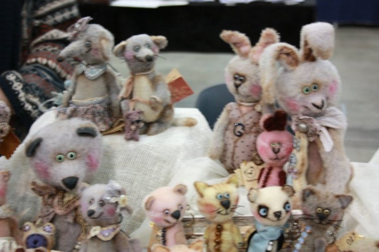 Осенняя выставка 2014 кукол и мишек Тедди в Голландии