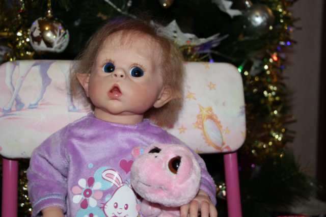 Кукла реборн эльфик Максимка из молда Офелия, от Абахтимовой Алёны (фото 5)