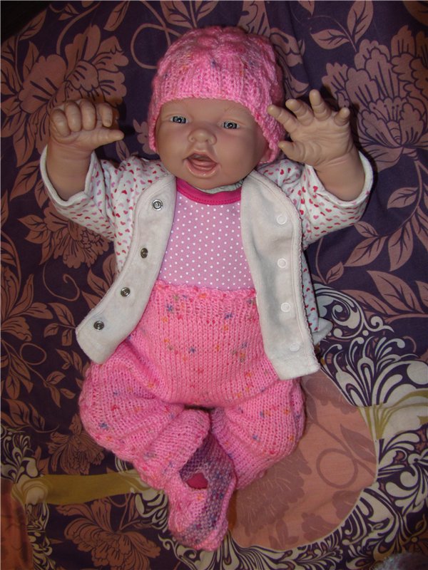 Первые вязалочки - одевалочки)
