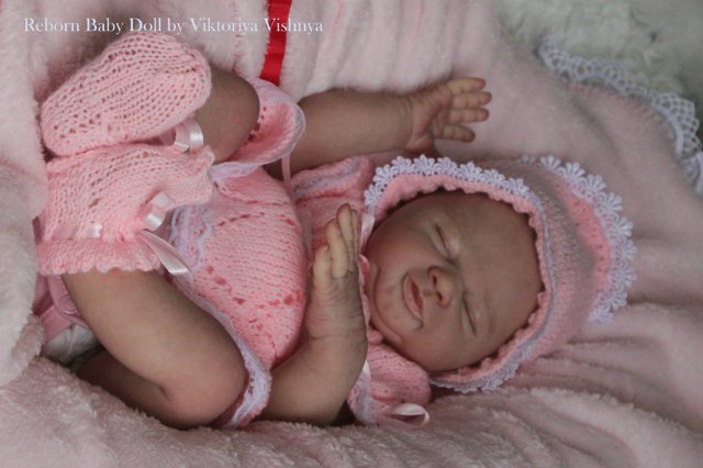 Крохотулька Angeli от Elisa Marx. Куколка реборн Виктории Вишни