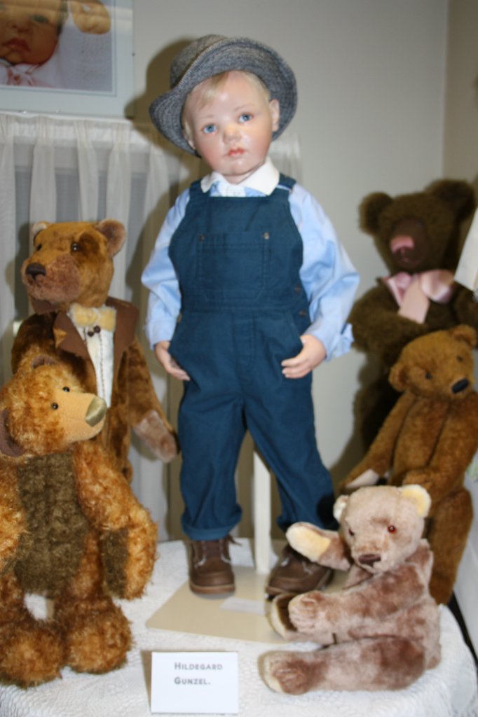 Летняя встреча коллекционеров в магазине Гюнзел, Голландия. Продолжение второй части. Куклы Hildegard Gunzel