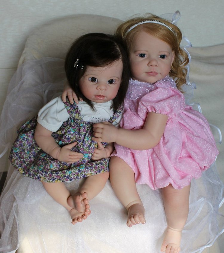 Малышки реборн Лика и Диана