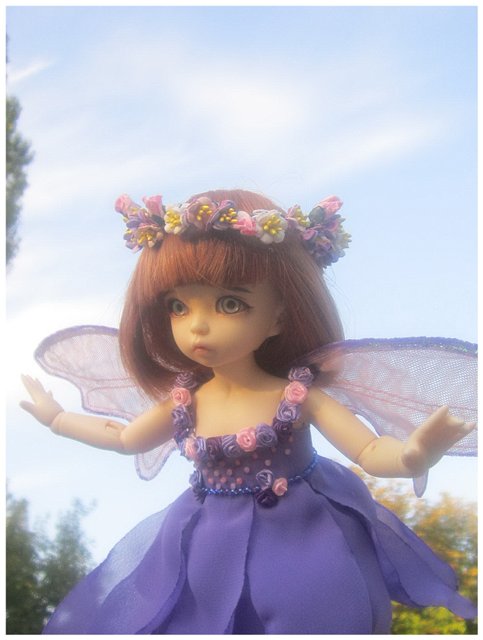 Немного сказки(фантазийные наряды для куколок LittleFee,PukiFee,MiniFee,Ellowyne)