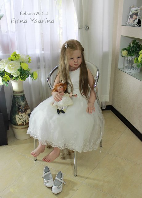 Эва и Анжела. Часть первая - Девочки. Куклы реборн Елены Ядриной