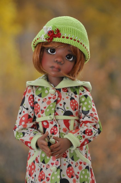 Яркая девочка Талиса от Кайе Виггс... И брызги осени всем цветом,залили краской все вокруг