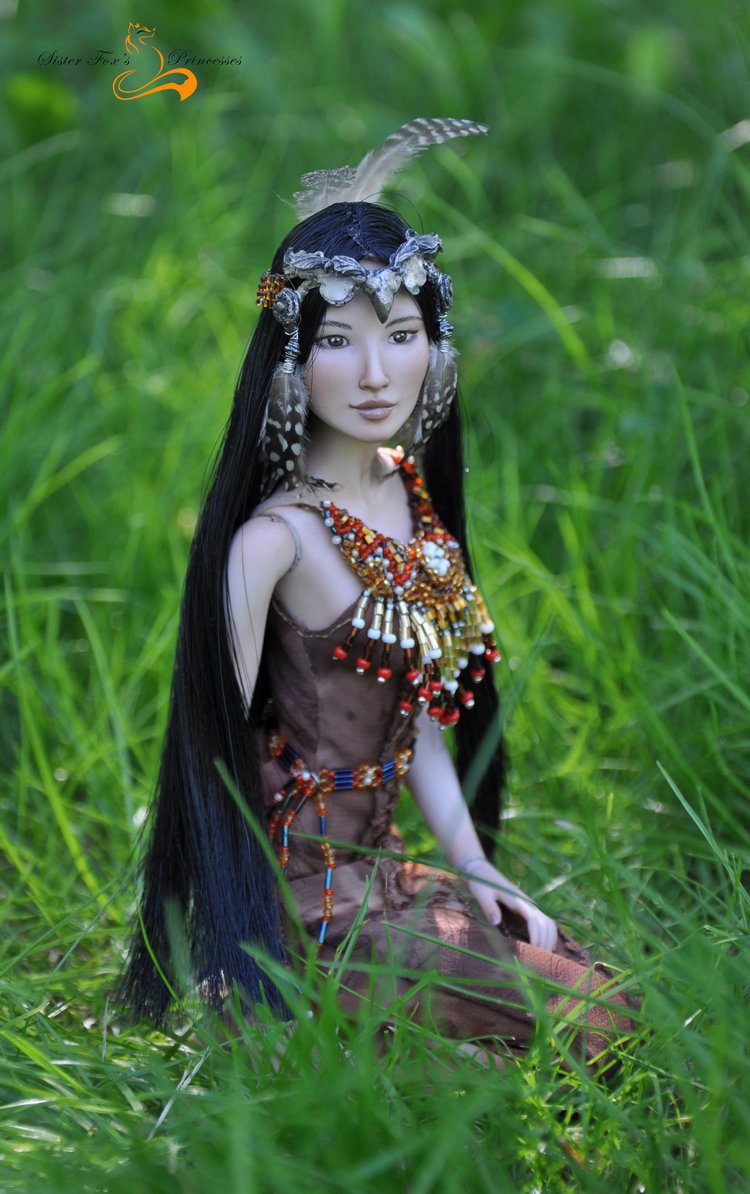 Фарфоровая шарнирная кукла Нейсаллари от SisterFox | Бэйбики Фарфоровая шарнирная кукла Нейсаллари от SisterFox (фото 2)