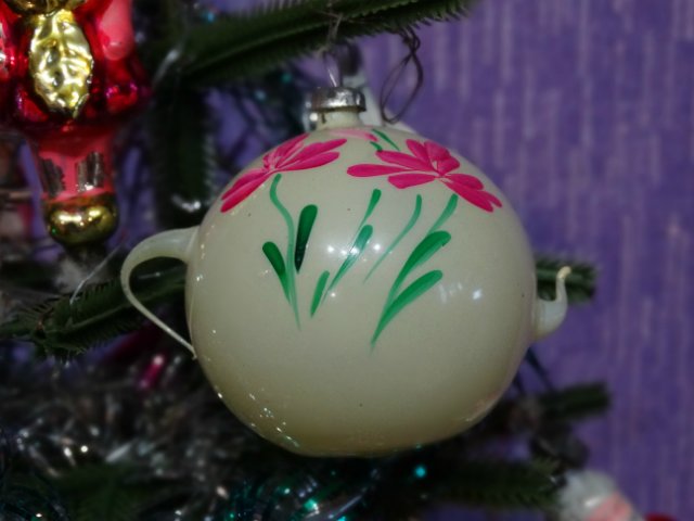 Ёлочные игрушки моего детства